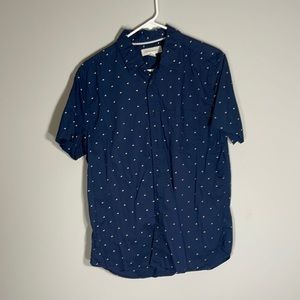 Navy Aeropostale Button Shirt Men’s Medium